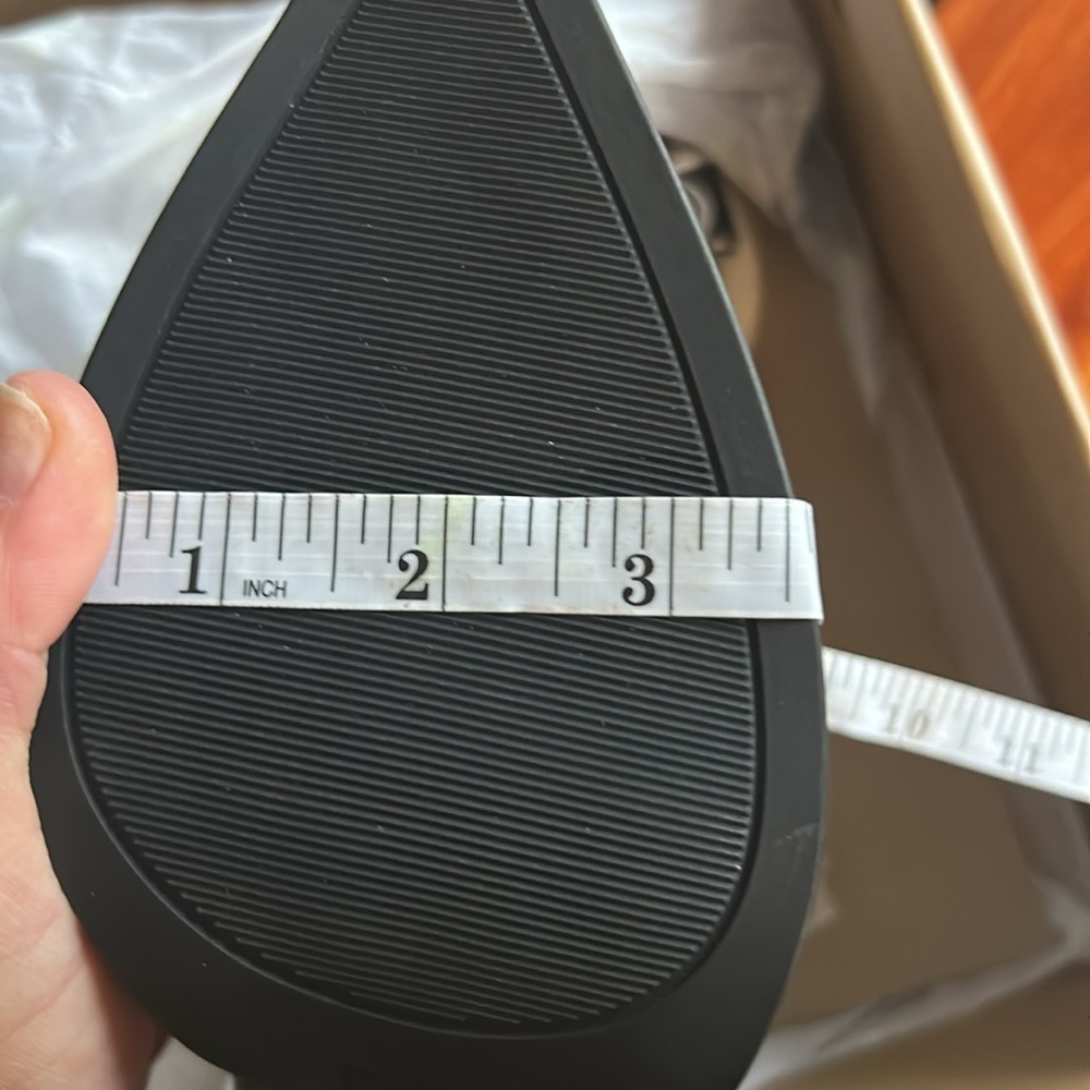 MIA Black Boots with White Embroidery - Picture 9 of 12